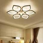 Modern Aluminum Leaf Ceiling Light