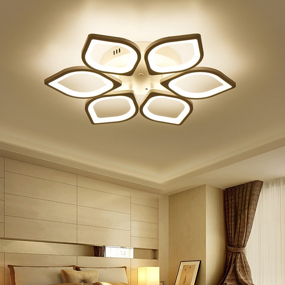 Modern Aluminum Leaf Ceiling Light