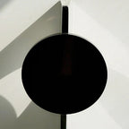 Moderne Metall-Sonnenstrahl-Wandleuchte
