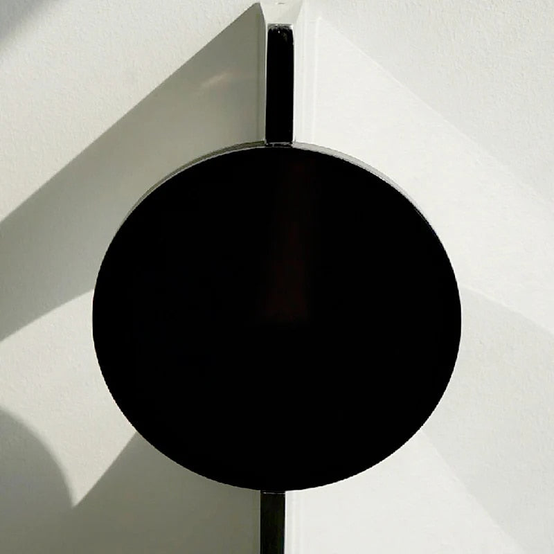 Modern Metal Sunburst Wall Light