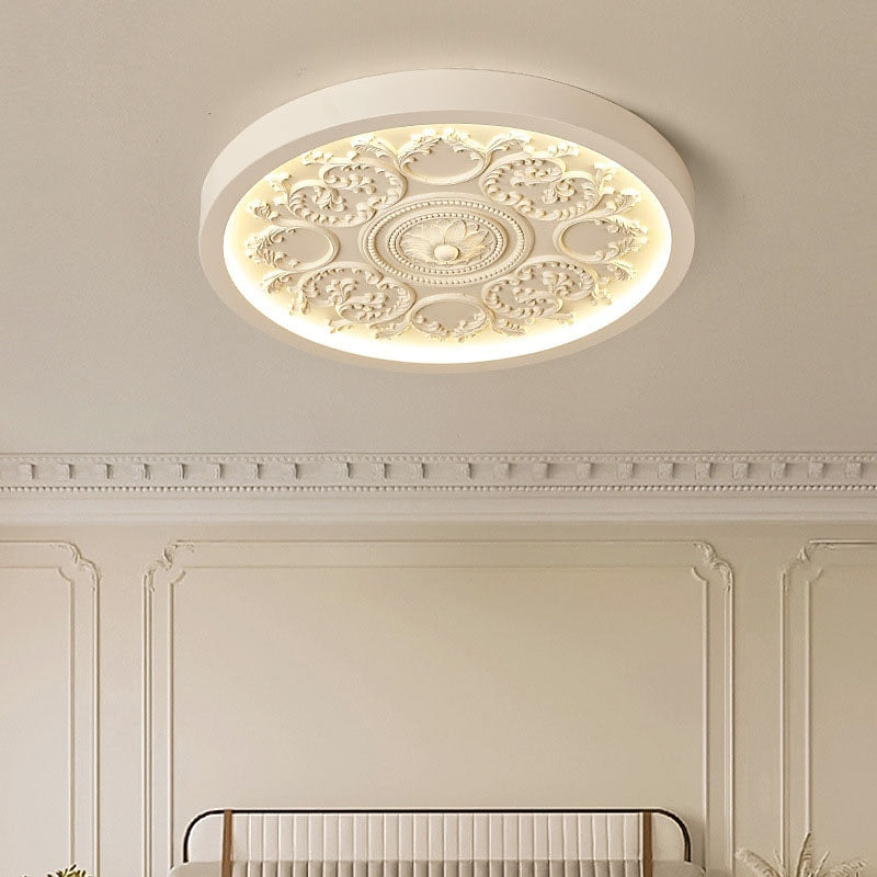 Vintage Resin Disc Ceiling Light