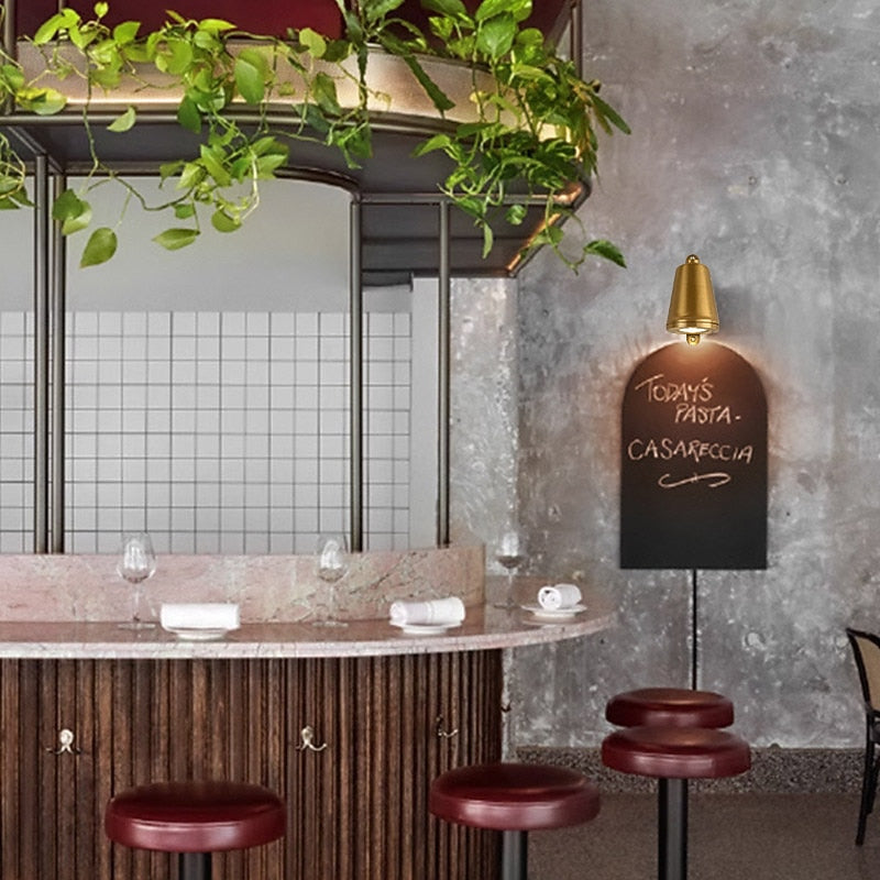 Modern Metal Cone Wall Light