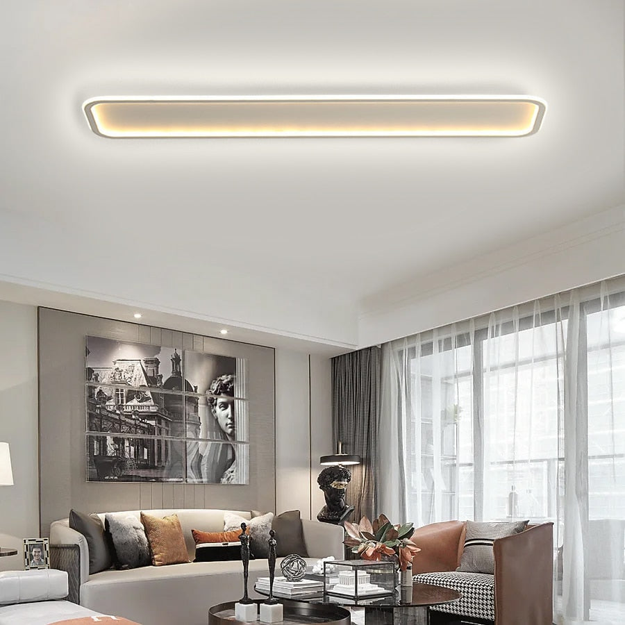 Modern Metal Linear Ceiling Light