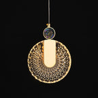 Glam Glas Ring Pendelleuchte