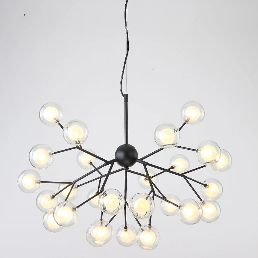 Modern Metal Sputnik Chandelier