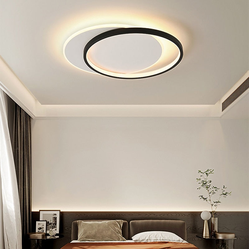 Modern Acrylic Ring Ceiling Light