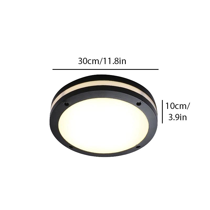 Modern Metal Square Ceiling Light