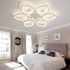 Modern Aluminum Leaf Ceiling Light