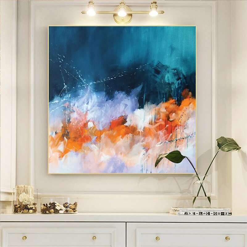 Luxury Gold Impasto Textured Painting