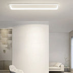 Plafonnier linéaire en métal de style moderne