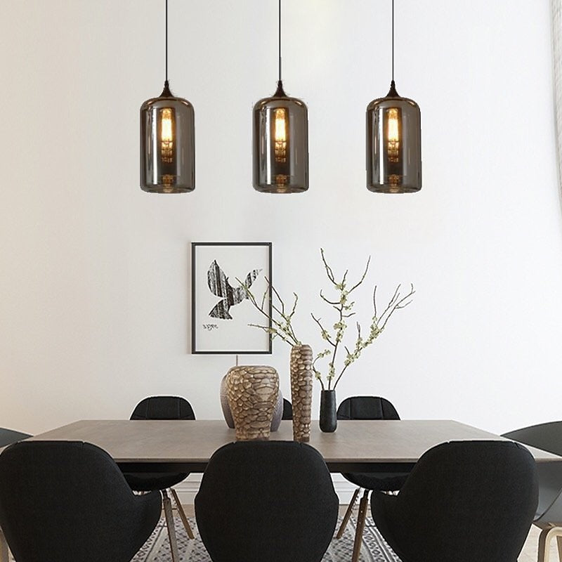 Modern Glass Globe Pendant Light