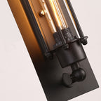 Industrielle Metallrohr-Wandleuchte