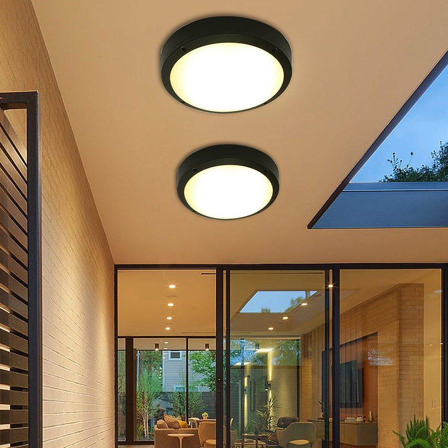 Modern Metal Square Ceiling Light