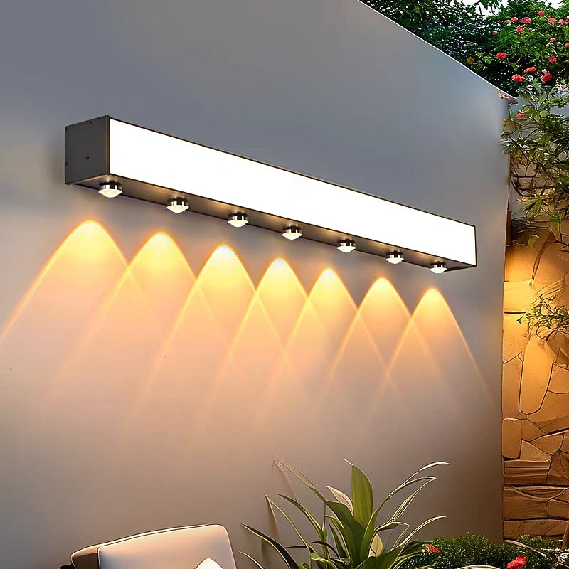 Modern Metal Linear Wall Light