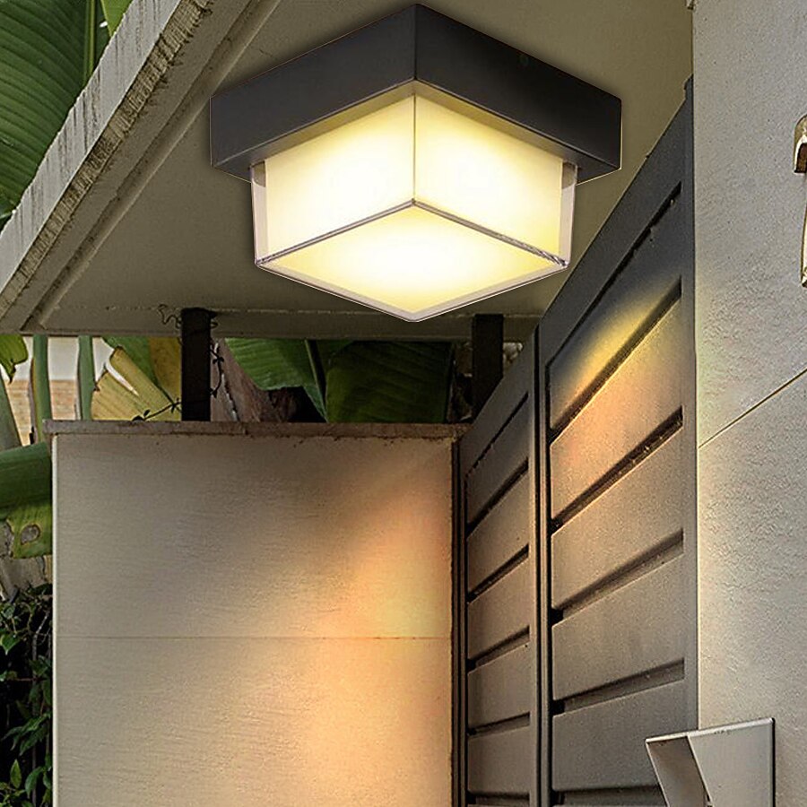Modern Metal Square Ceiling Light