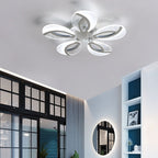 Modern Acrylic Ring-Cluster Ceiling Light