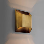 Applique murale rectangulaire moderne en métal