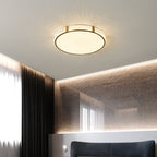 Plafonnier Tambour en Métal Moderne