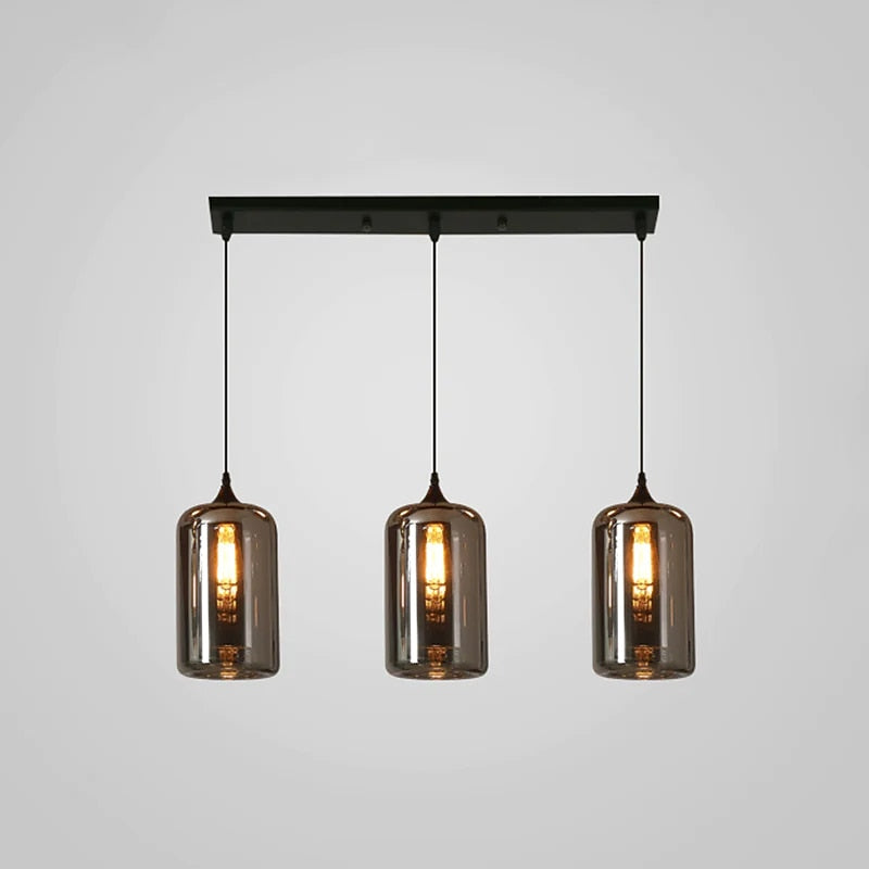 Modern Glass Globe Pendant Light