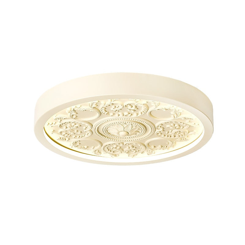 Vintage Resin Disc Ceiling Light