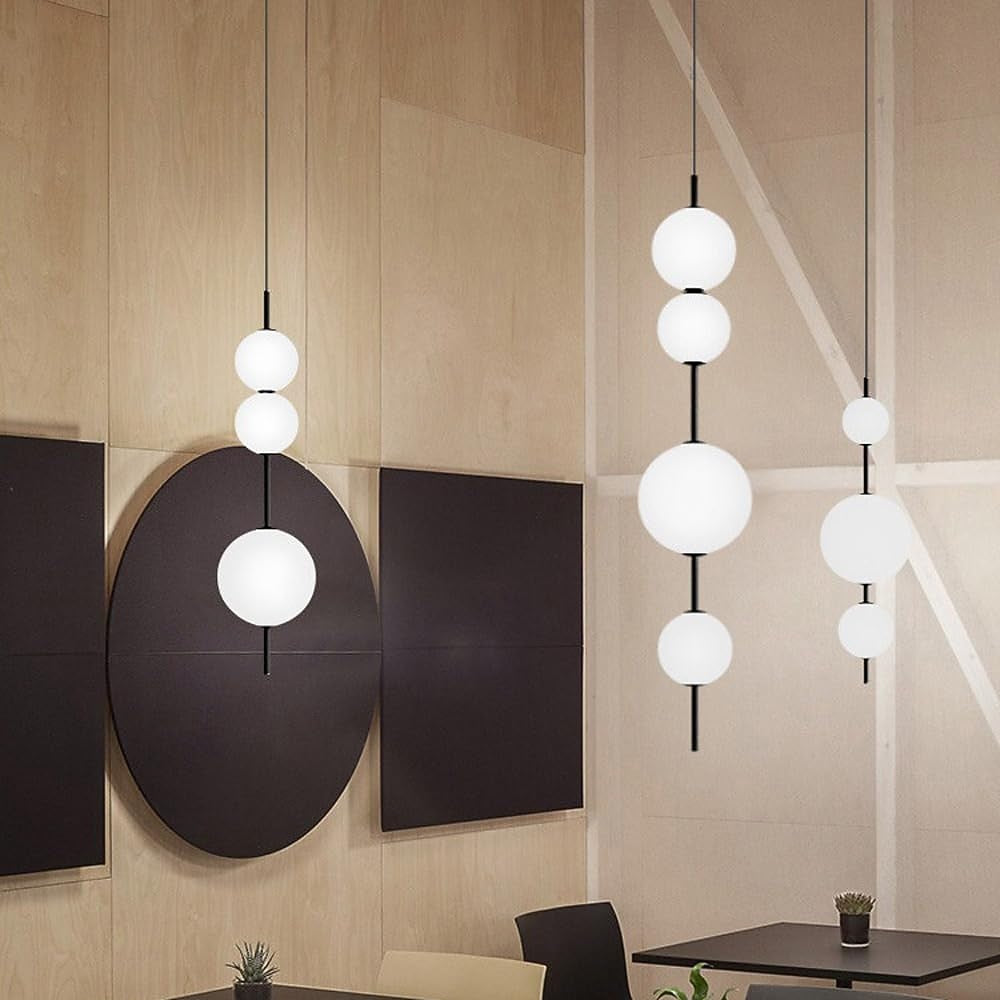 Modern Metal Globe Pendant Light