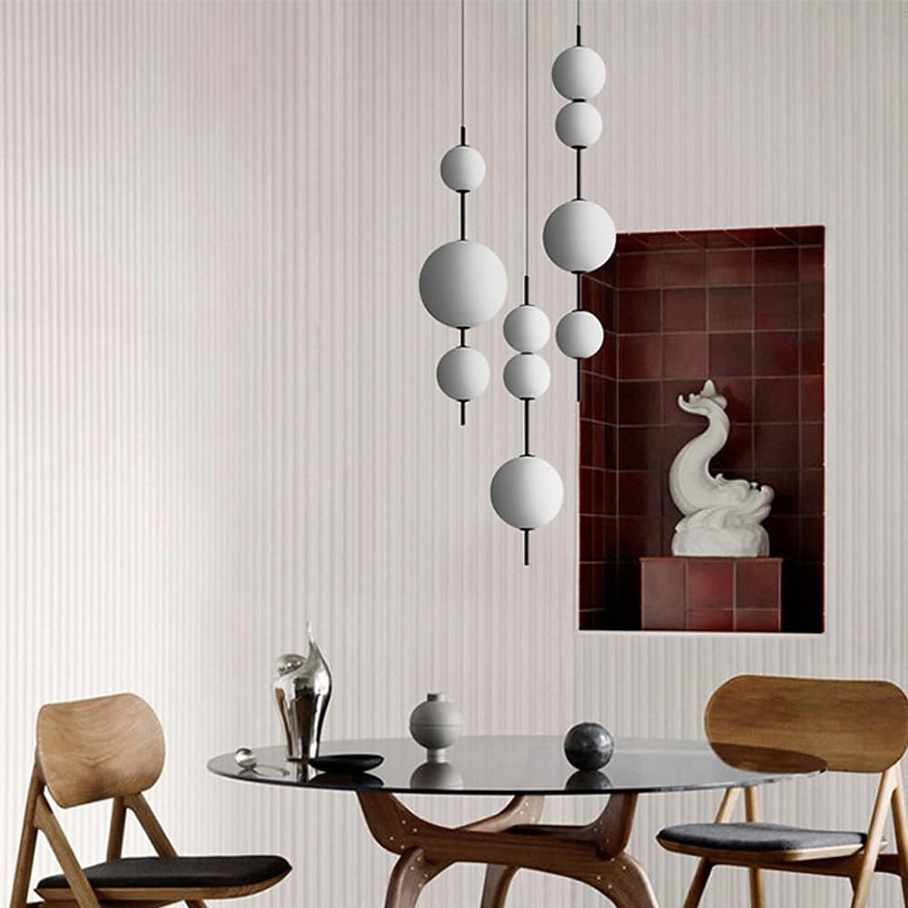 Modern Metal Globe Pendant Light