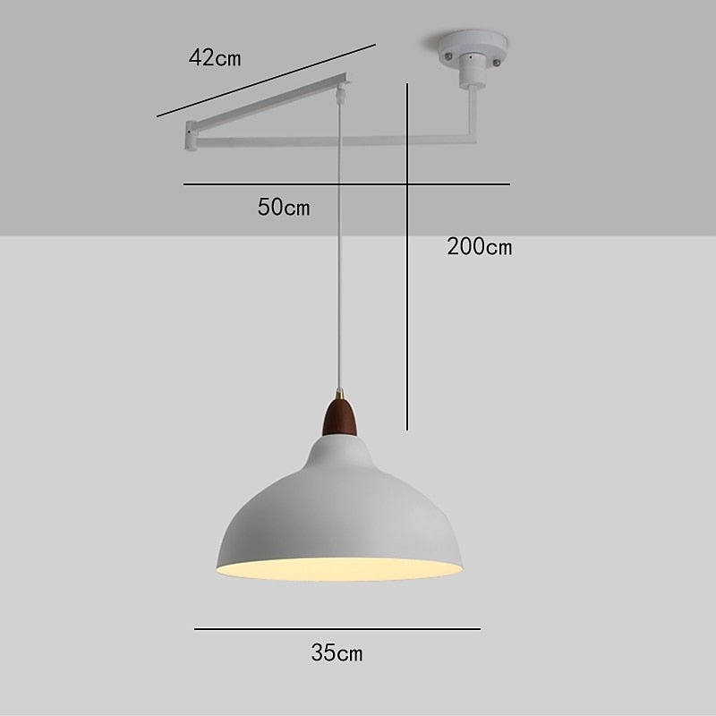 Industrial Metal Dome Pendant Light