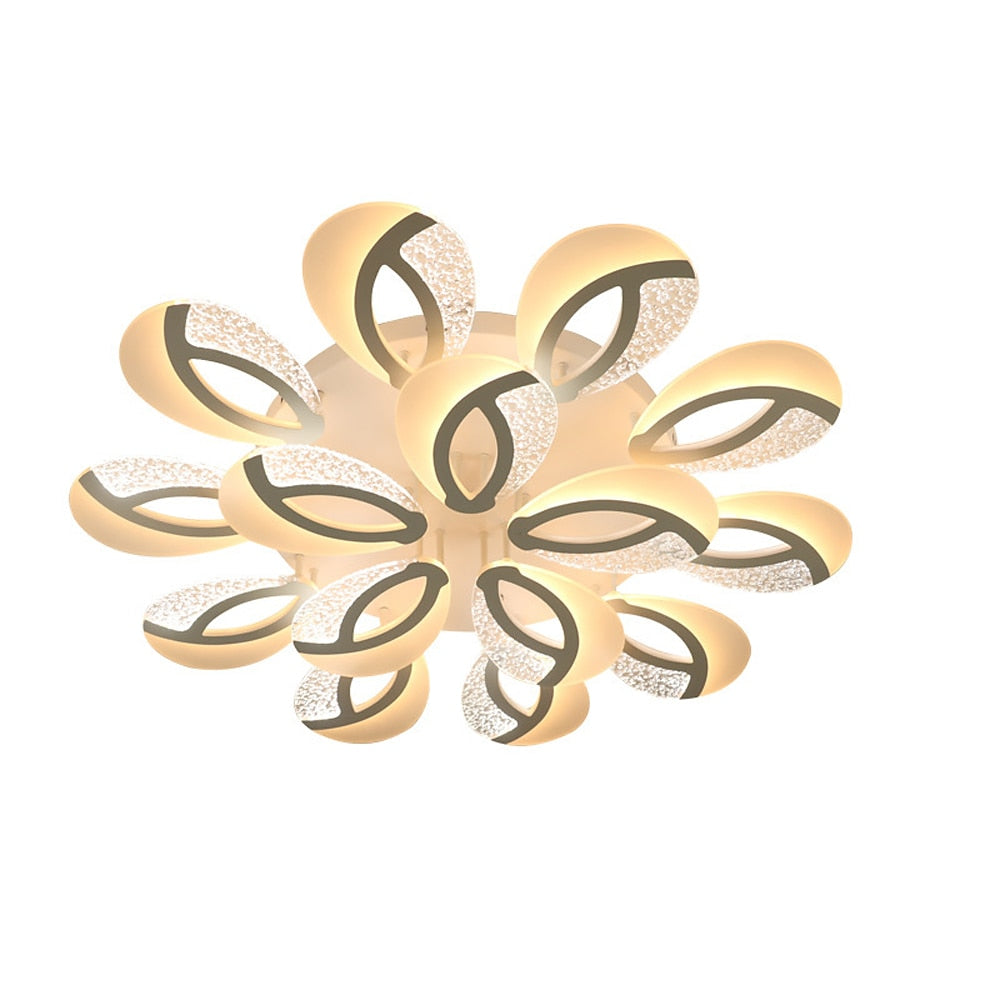 Modern Acrylic Ring-Cluster Ceiling Light