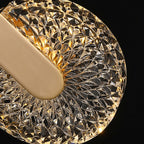 Glam Glas Ring Pendelleuchte