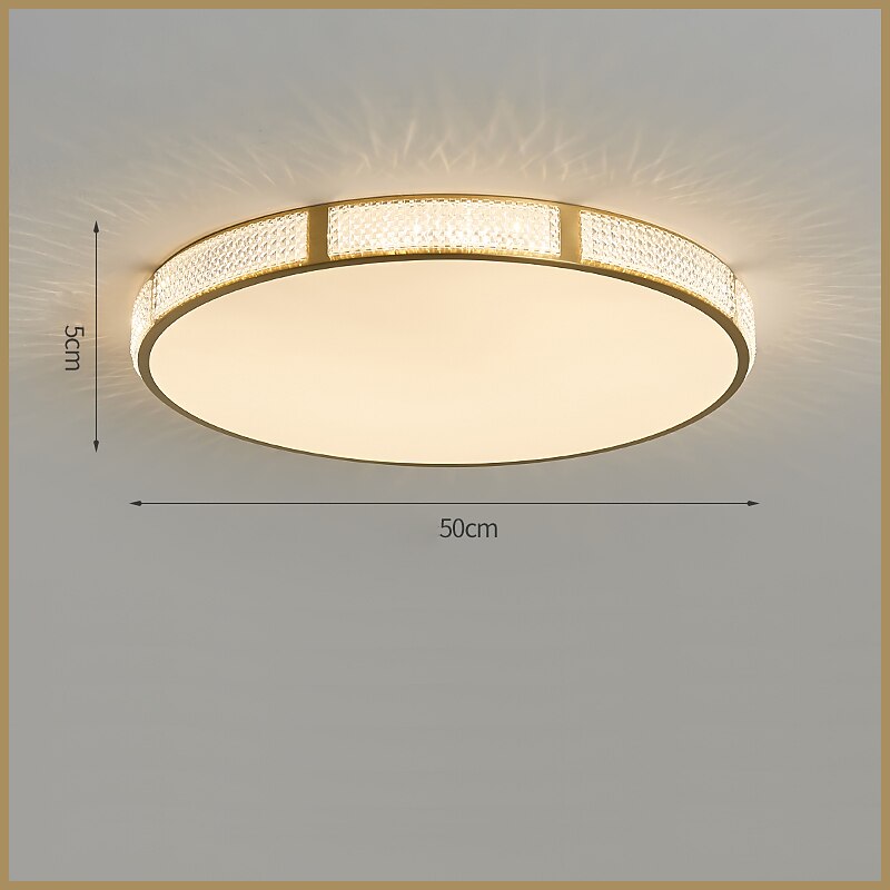 Modern Metal Drum Ceiling Light