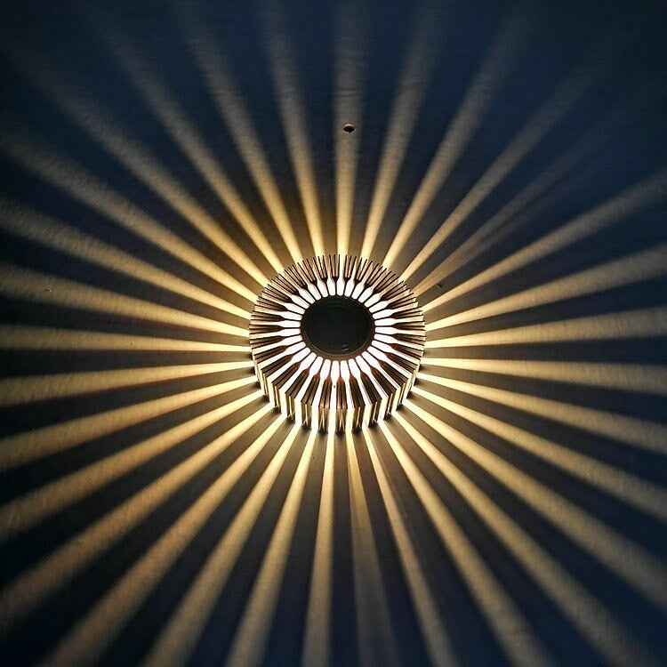 Modern Metal Cylinder Wall Light