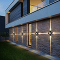 Modern Metal Cross-Beam Wall Light