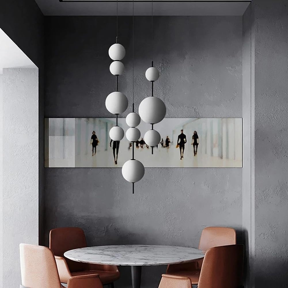 Modern Metal Globe Pendant Light