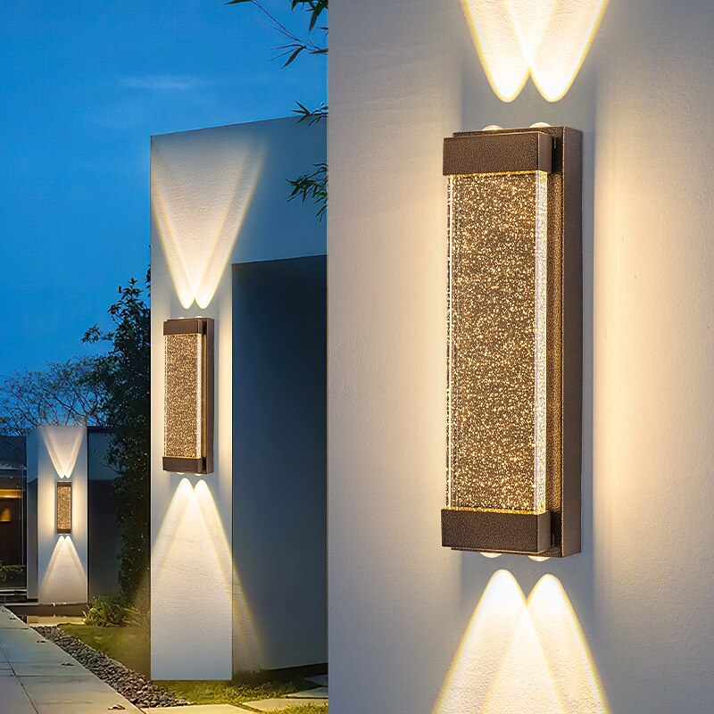 Modern Acrylic Rectangle Wall Light