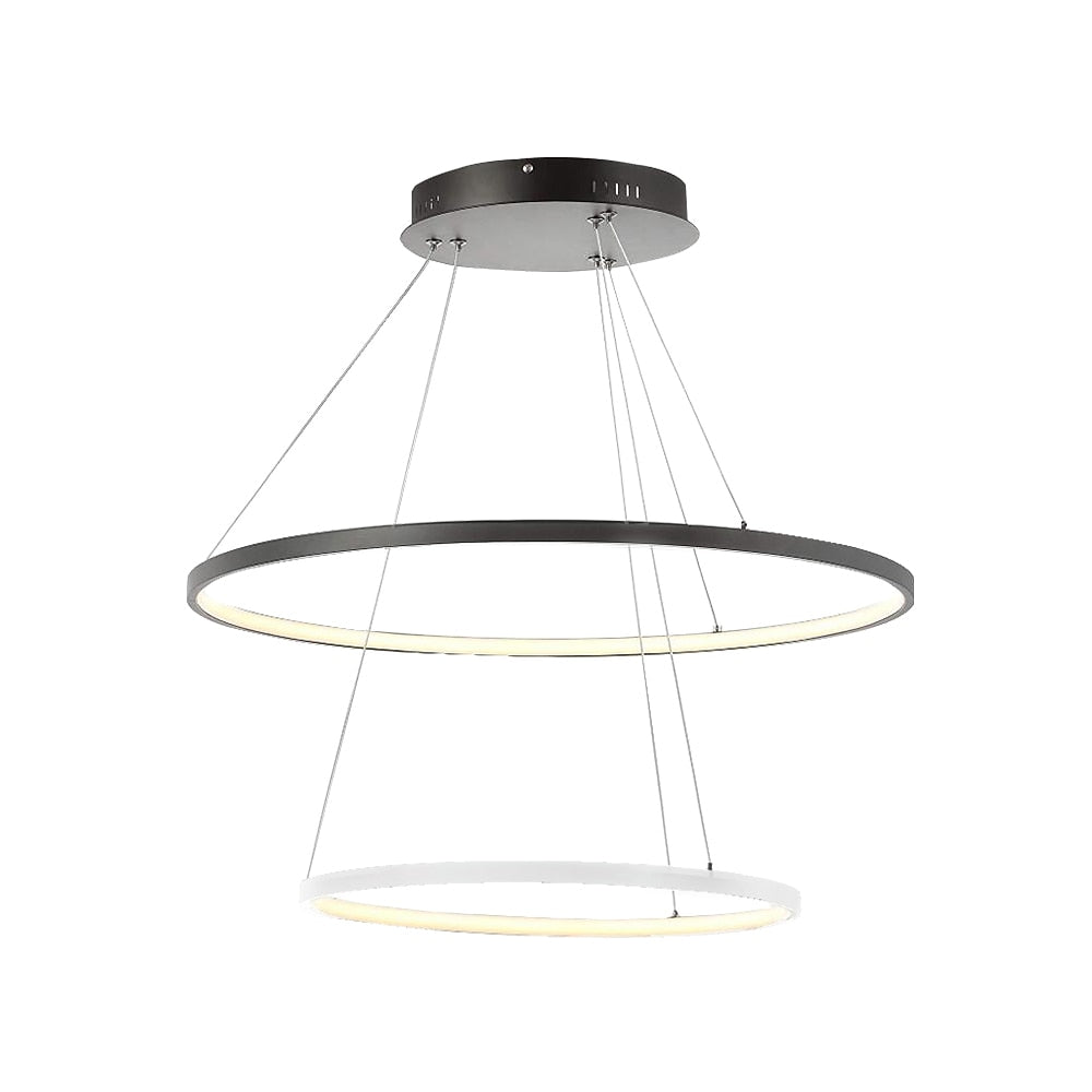 Modern Metal Ring Pendant Light