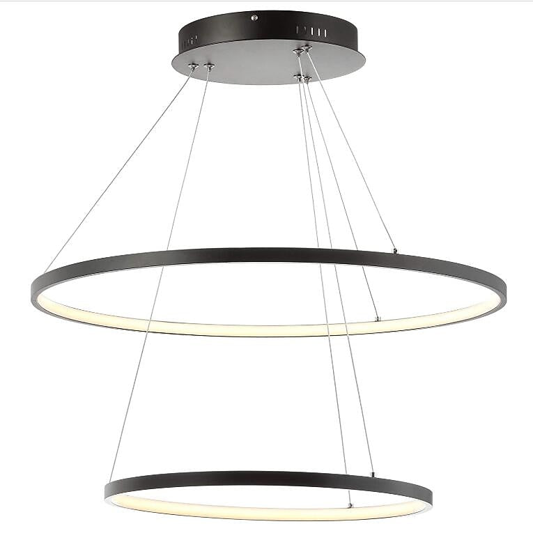 Modern Metal Ring Pendant Light