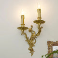Vintage Metal Candelabra Wall Light