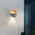 Modern Metal Half-Moon Wall Light