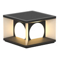 Modern Metal Square Post Light