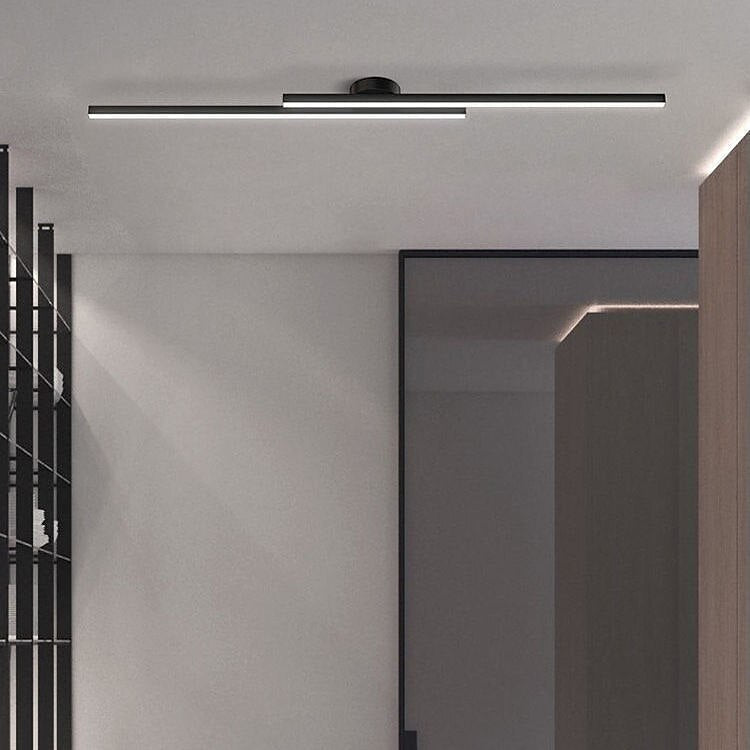Modern Metal Linear Ceiling Light