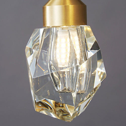 Glam Glass Cascade Pendant Light