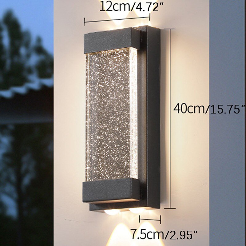 Modern Acrylic Rectangle Wall Light