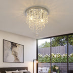 Glam Crystal Cascade Deckenleuchte