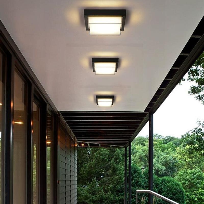 Modern Metal Square Ceiling Light