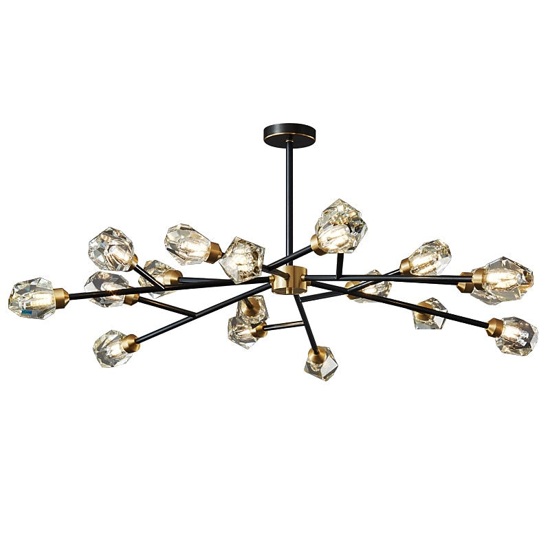 Glam Crystal Branch Chandelier