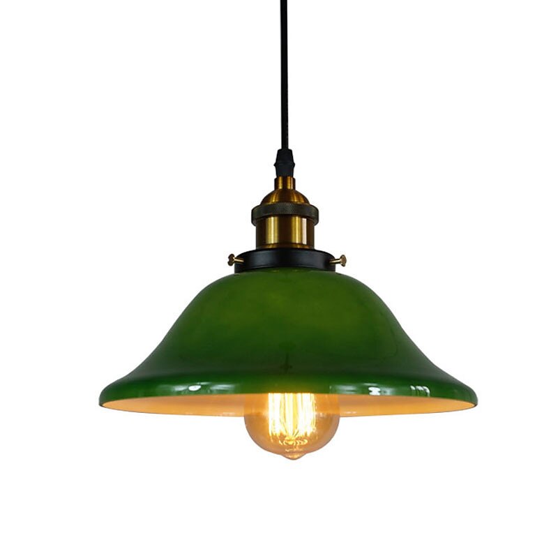 Industrial Metal Dome Pendant Light