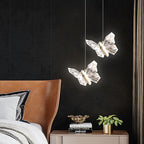 Lustre Papillon Moderne en Acrylique
