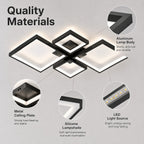 Modern Acrylic Linear Ceiling Light