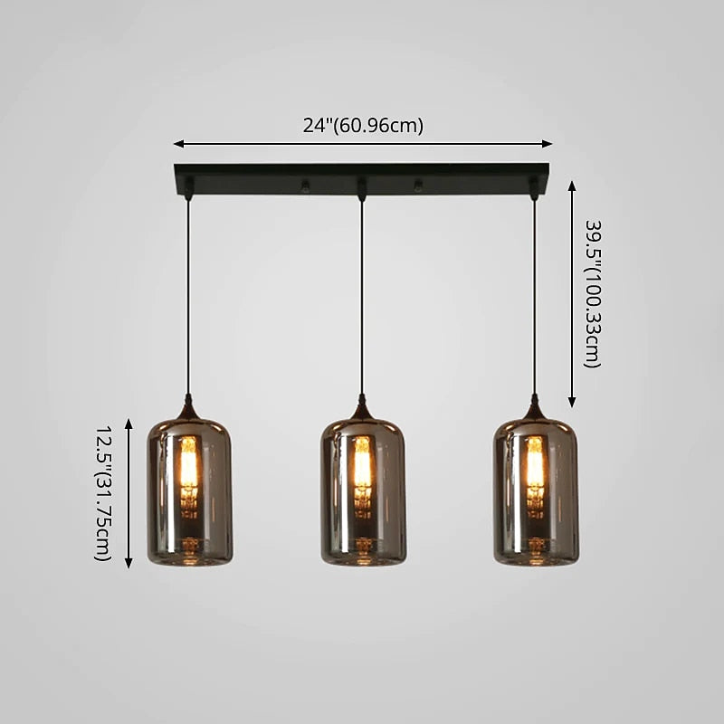 Modern Glass Globe Pendant Light