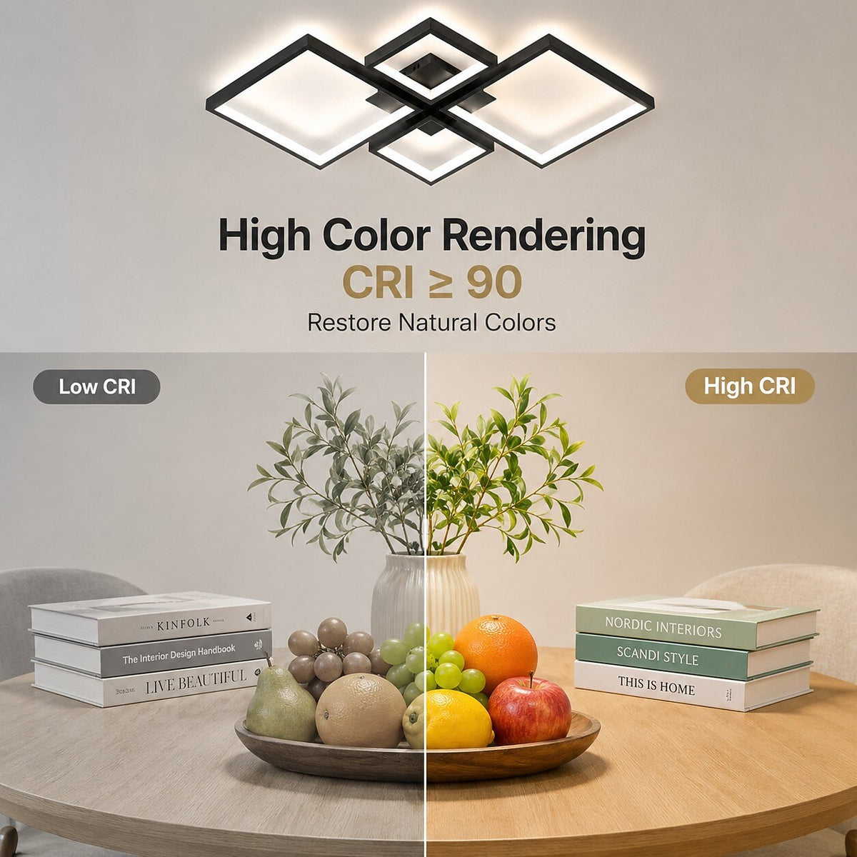 Modern Acrylic Linear Ceiling Light
